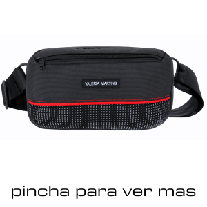 riñonera bandolera daytona rojo deportivo